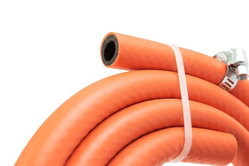 Редуктор тиску для газового балону з PVC шлангом &Oslash; 16 мм 1.5 м 480 г/год 16/2 Bar G30/G31 I3В/P(50) 44-5112 фото