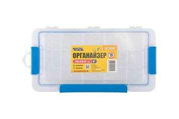 Органайзер герметичний 9'' 230х120х37 мм 15 секцій 79-3009 фото